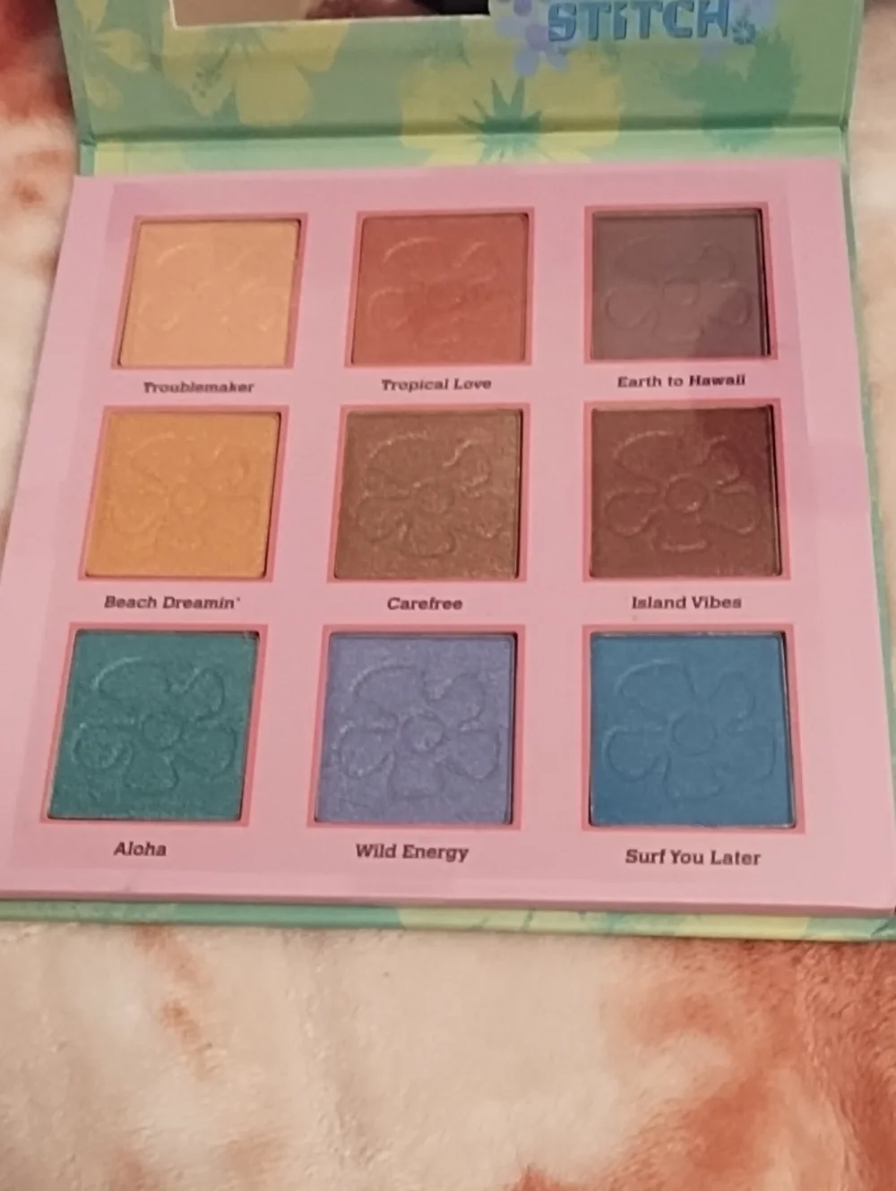 Disney Stitch Eyeshadow Palette NWT